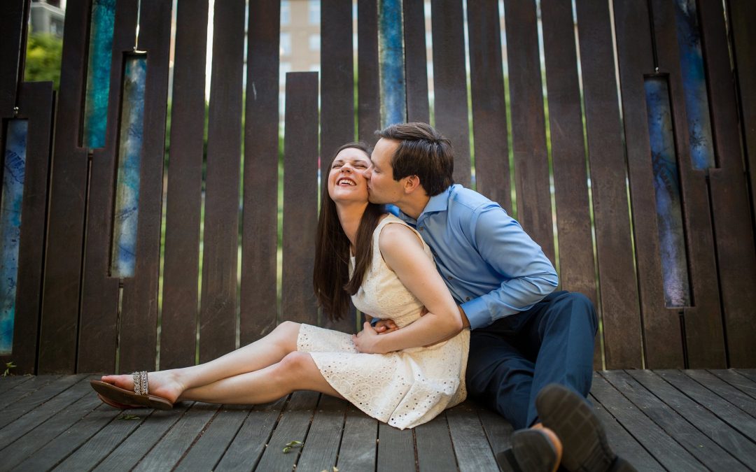 Emily and Alex’s Engagement Session | Pearl District | Portland Engagement Photographer