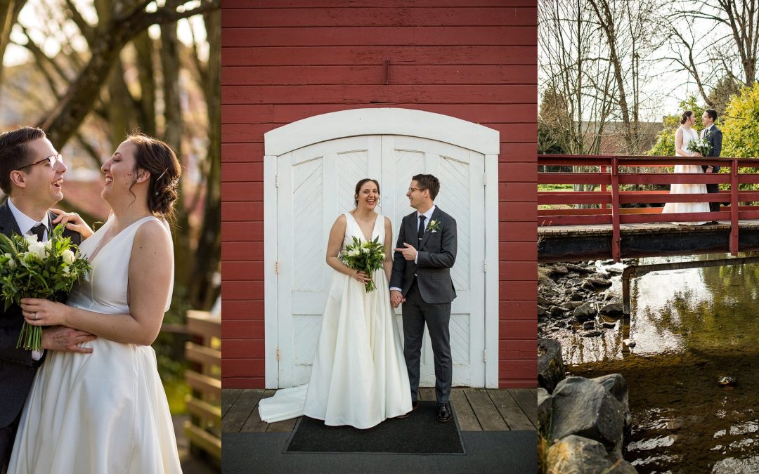 Anna and Aaron | Willamette Heritage Center Wedding | Salem Oregon Wedding Photographer