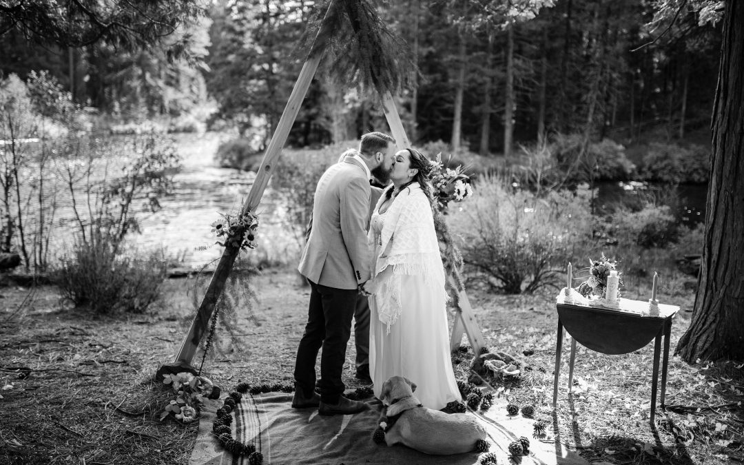 Kelly and Chad’s Metolius River Elopement | Sisters, Oregon Wedding Photographer