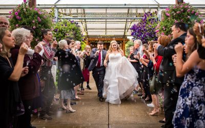 Cassie and Jordan | Log House Garden at Willow Lake Wedding