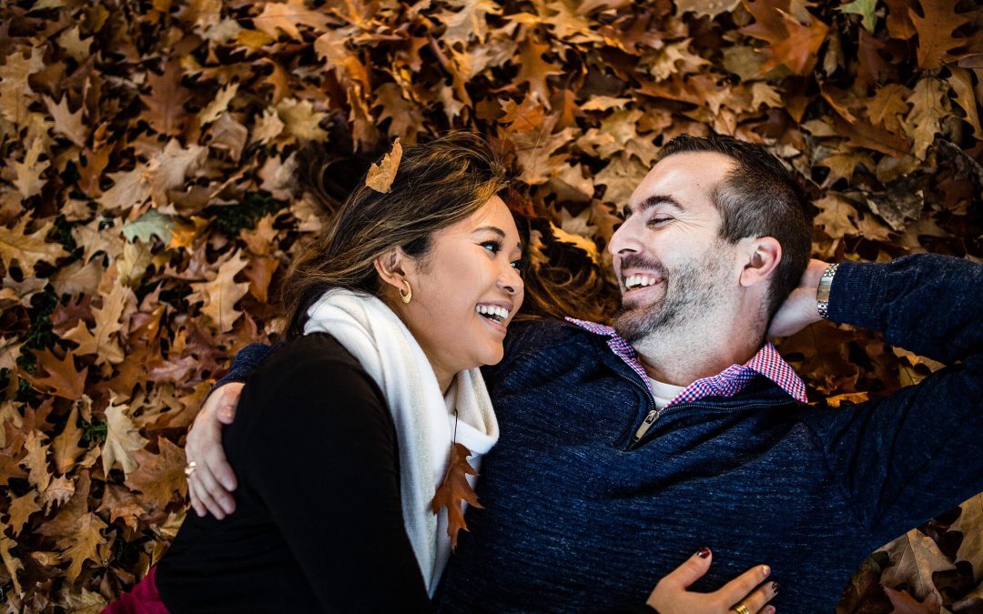 Linna and Matthew | Willamette University | Salem Oregon Engagement Photographer