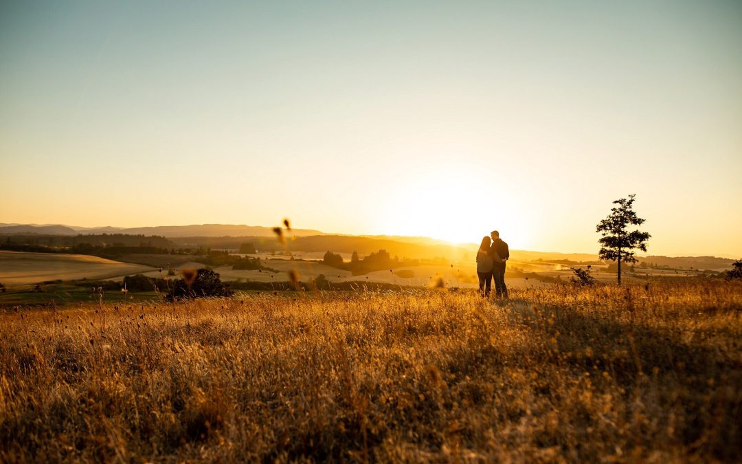 Hayley and Alex |  Baskett Slough | Salem Oregon Engagement Photographer