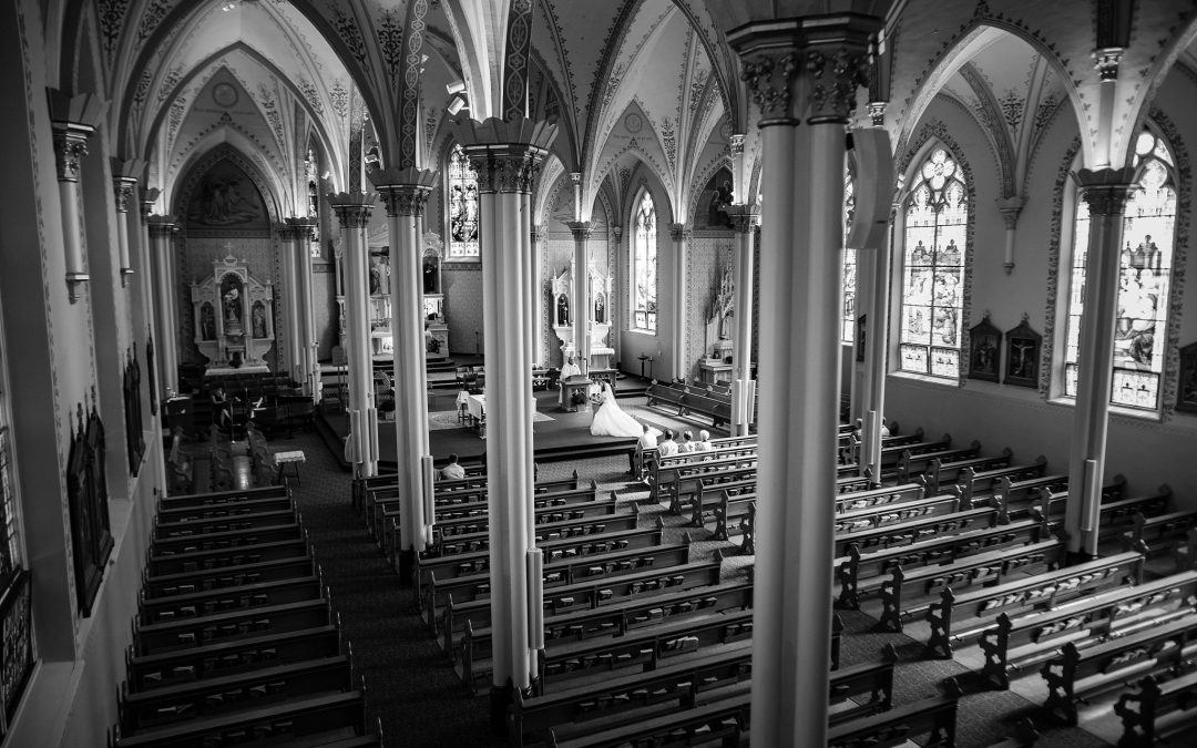 Carlie and Logan’s St Mary’s Cathedral Wedding | Mt. Angel, Oregon